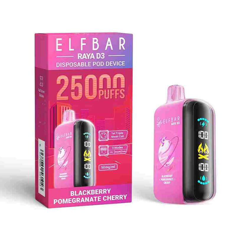 ELF BAR Raya D3 25000 Puffs Disposable Vape - Image 9