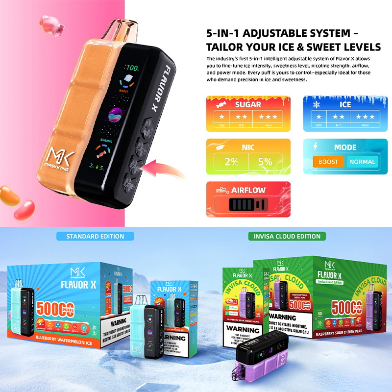 Maskking Flavor X 50000 Puffs Disposable Vape - Image 6