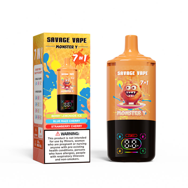 Savage Monster Y 80000 Puffs 7in1 Disposable Vape - Image 3