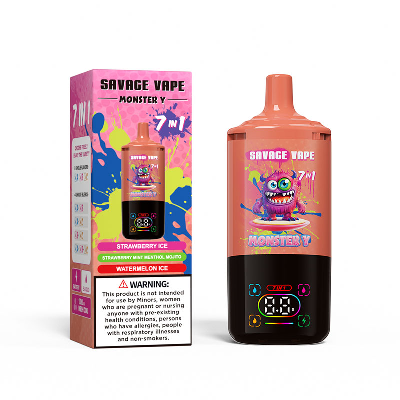 Savage Monster Y 80000 Puffs 7in1 Disposable Vape - Image 7