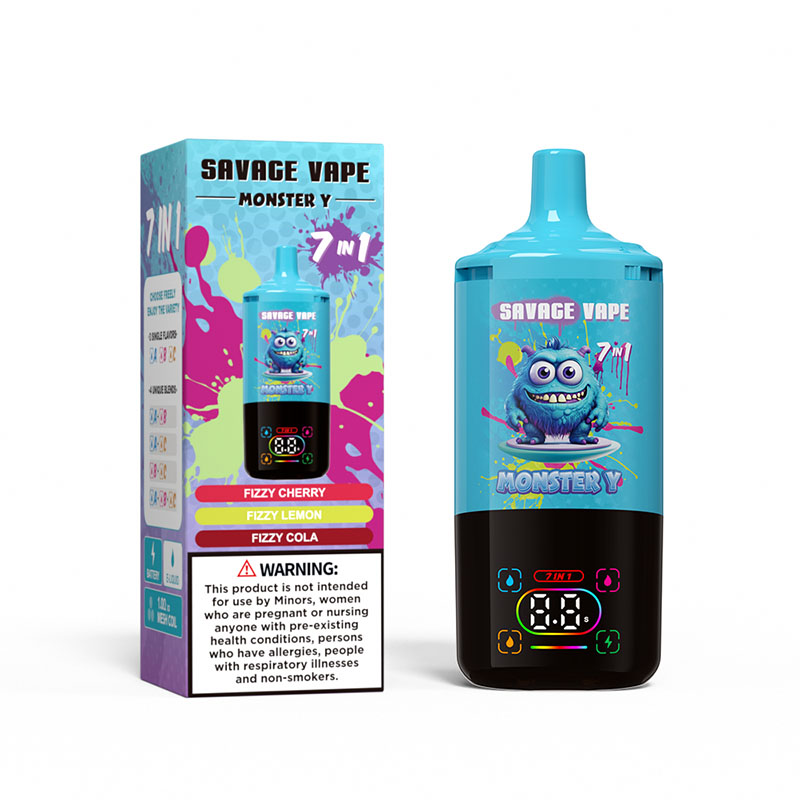 Savage Monster Y 80000 Puffs 7in1 Disposable Vape - Image 5