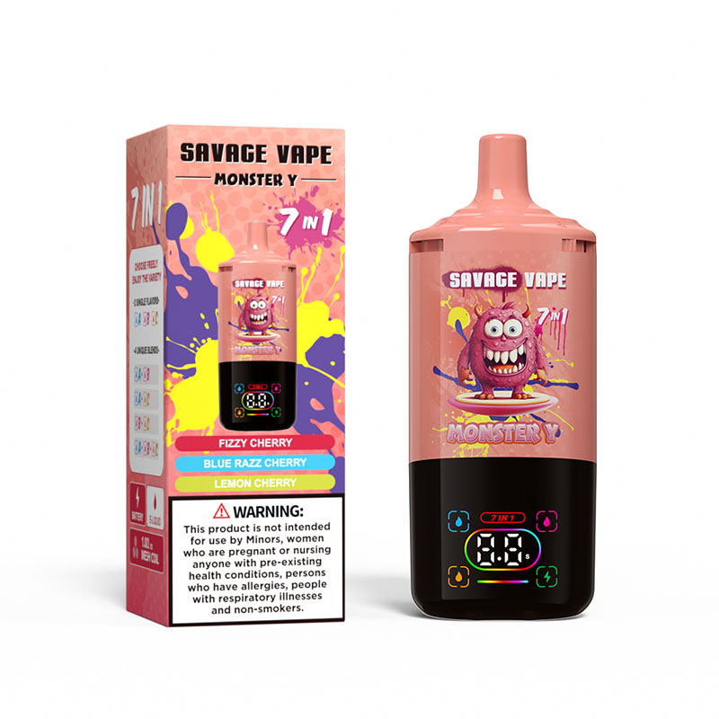 Savage Monster Y 80000 Puffs 7in1 Disposable Vape - Image 4
