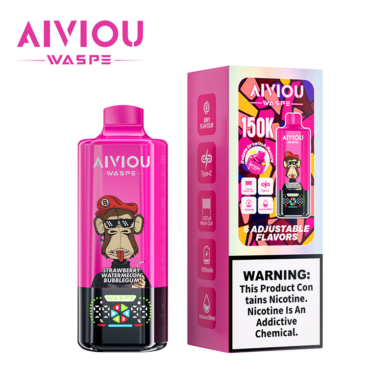 Waspe Aiviou 150000 Puffs Disposable Vape - Image 3