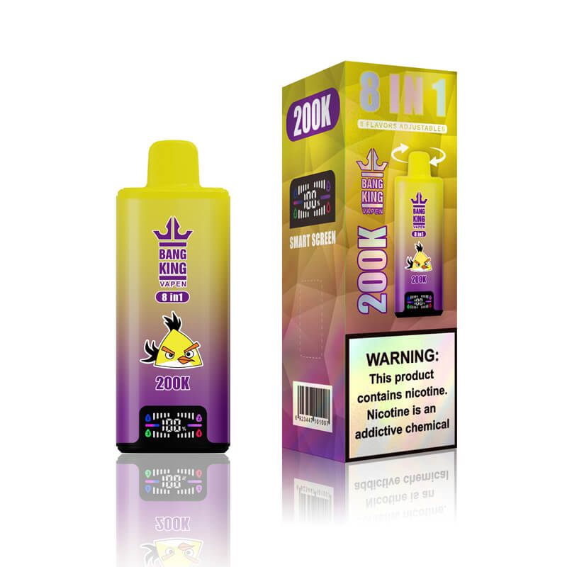 Bang King 200000 Puffs 8in1 Disposable Vape - Image 5