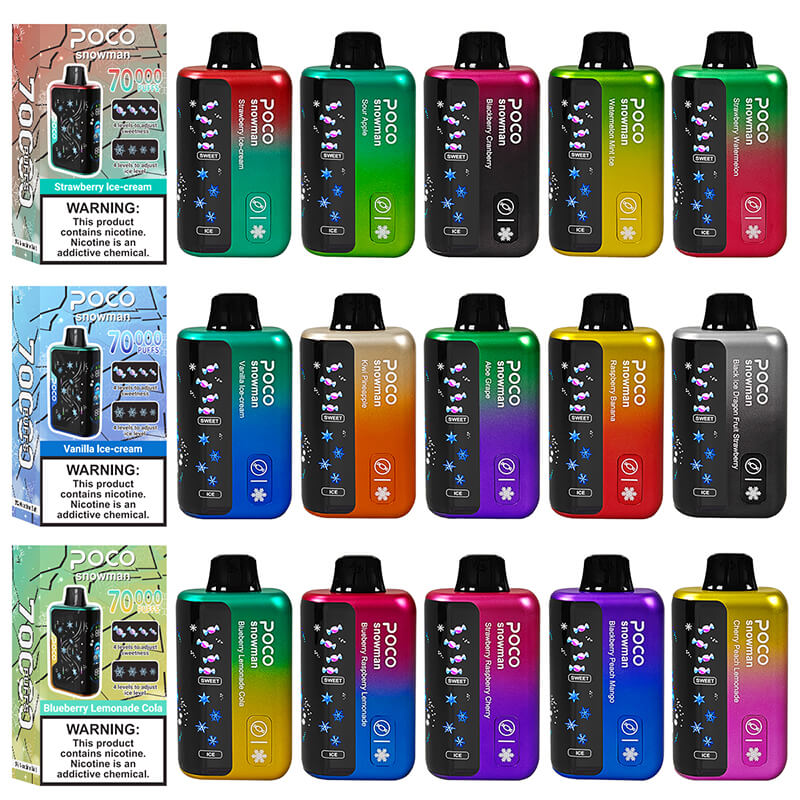 POCO Snowman 70000 Puffs Disposable Vape - Image 3