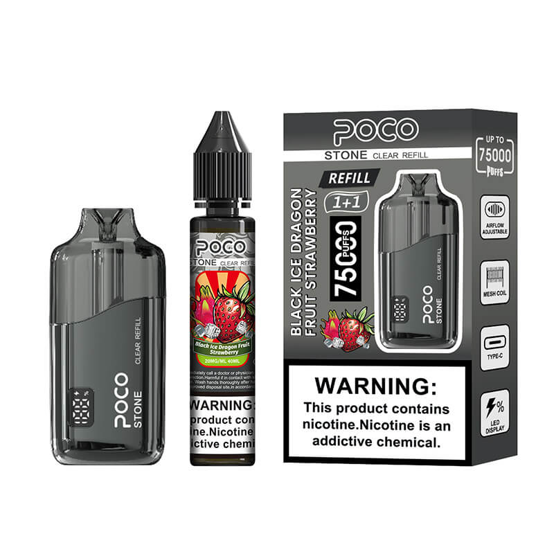 POCO Stone 75000 Puffs Refillable Disposable Vape - Image 5