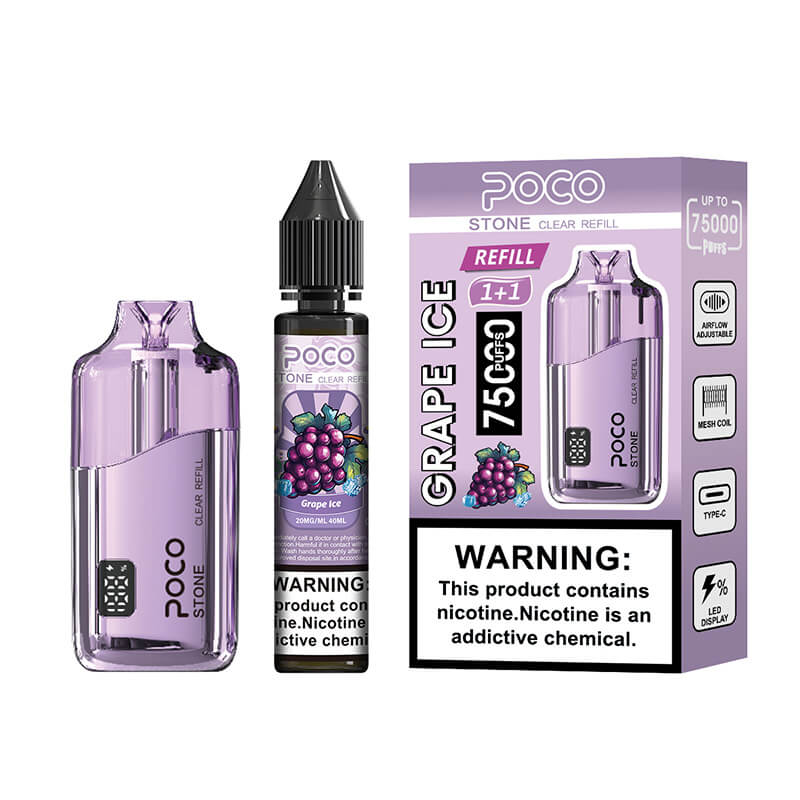 POCO Stone 75000 Puffs Refillable Disposable Vape - Image 8